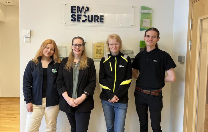 EMP Secure satser på lærlinger