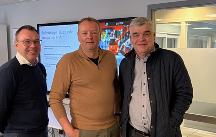 Hydro vil utrede vindkraft for industriutvikling på Haugalandet