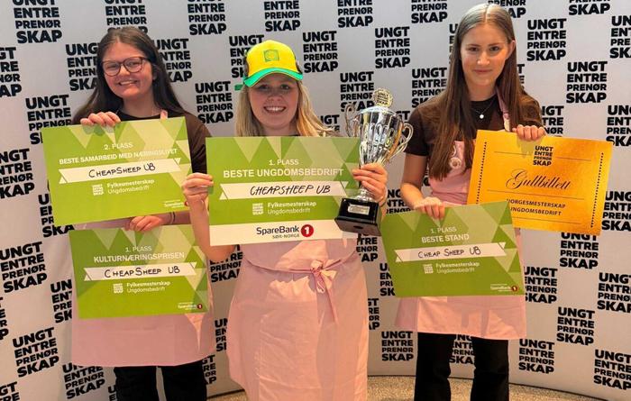 CheapSheepUB fra Karmsund vgs kåret til Rogalands beste ungdomsbedrift 2026!