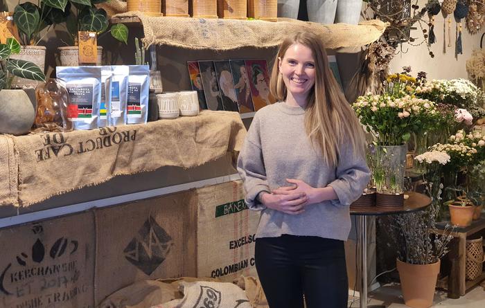 Tok grep for å redde blomsterbutikken